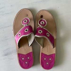 Pink and Silver Jack Rogers